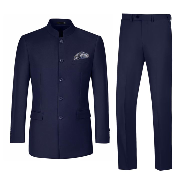 Mandarin Collar Suit